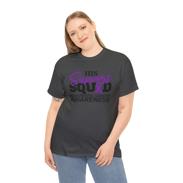 His Suppoprt Squad-Unisex Heavy Cotton Tee