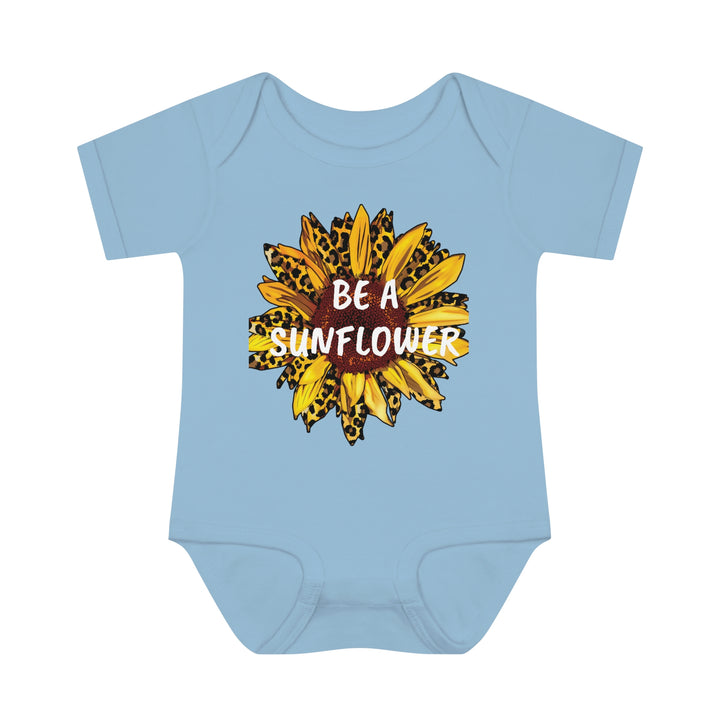 BE A SUNFLOWER-Infant Baby Rib Bodysuit