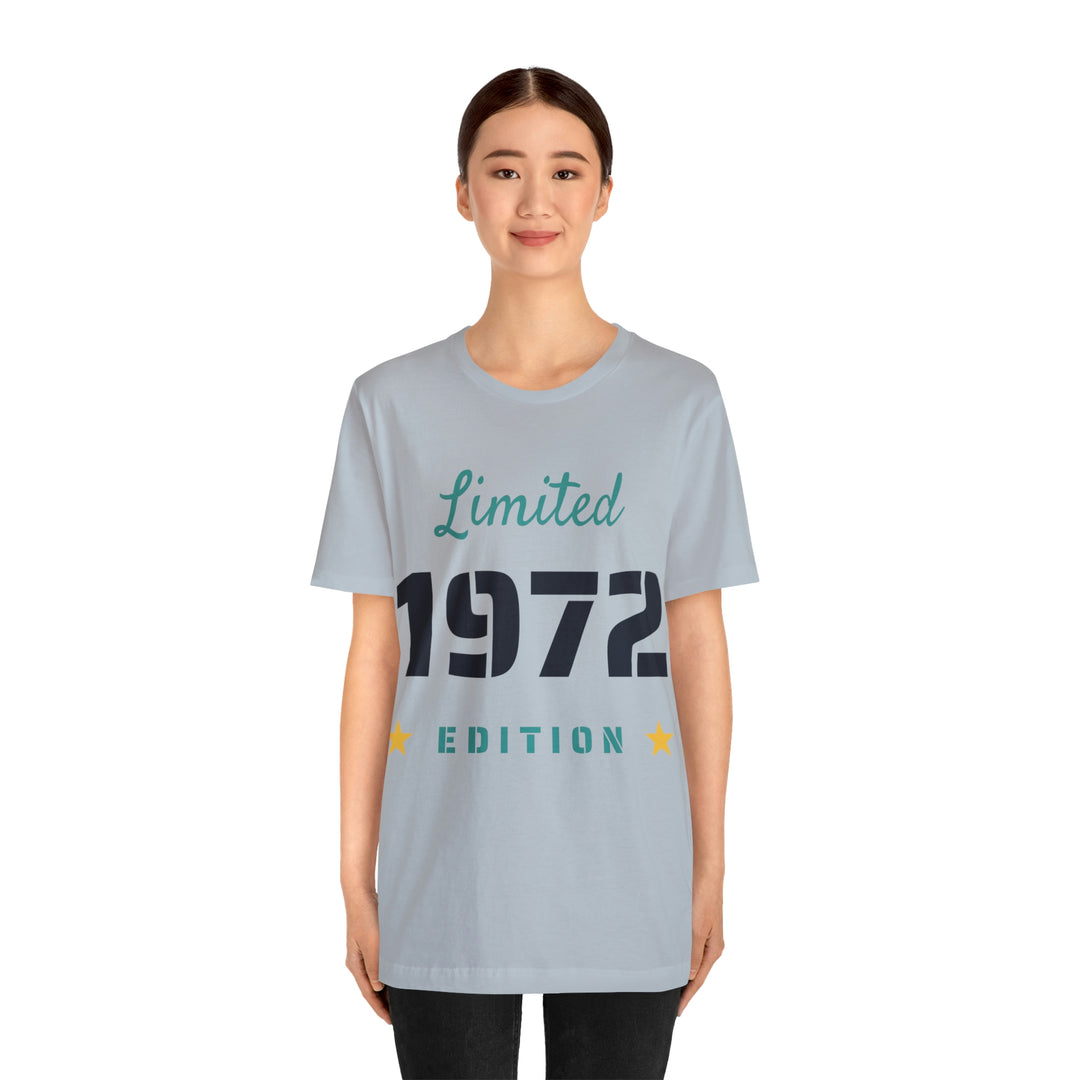 1972 limited edition Unisex Jersey Short Sleeve Tee