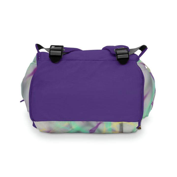 PURPLE HAZE-Multifunctional Diaper Backpack