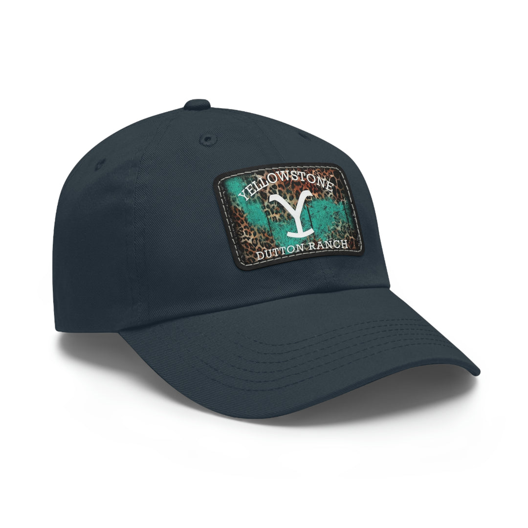yellowstone-Dad Hat with Leather Patch