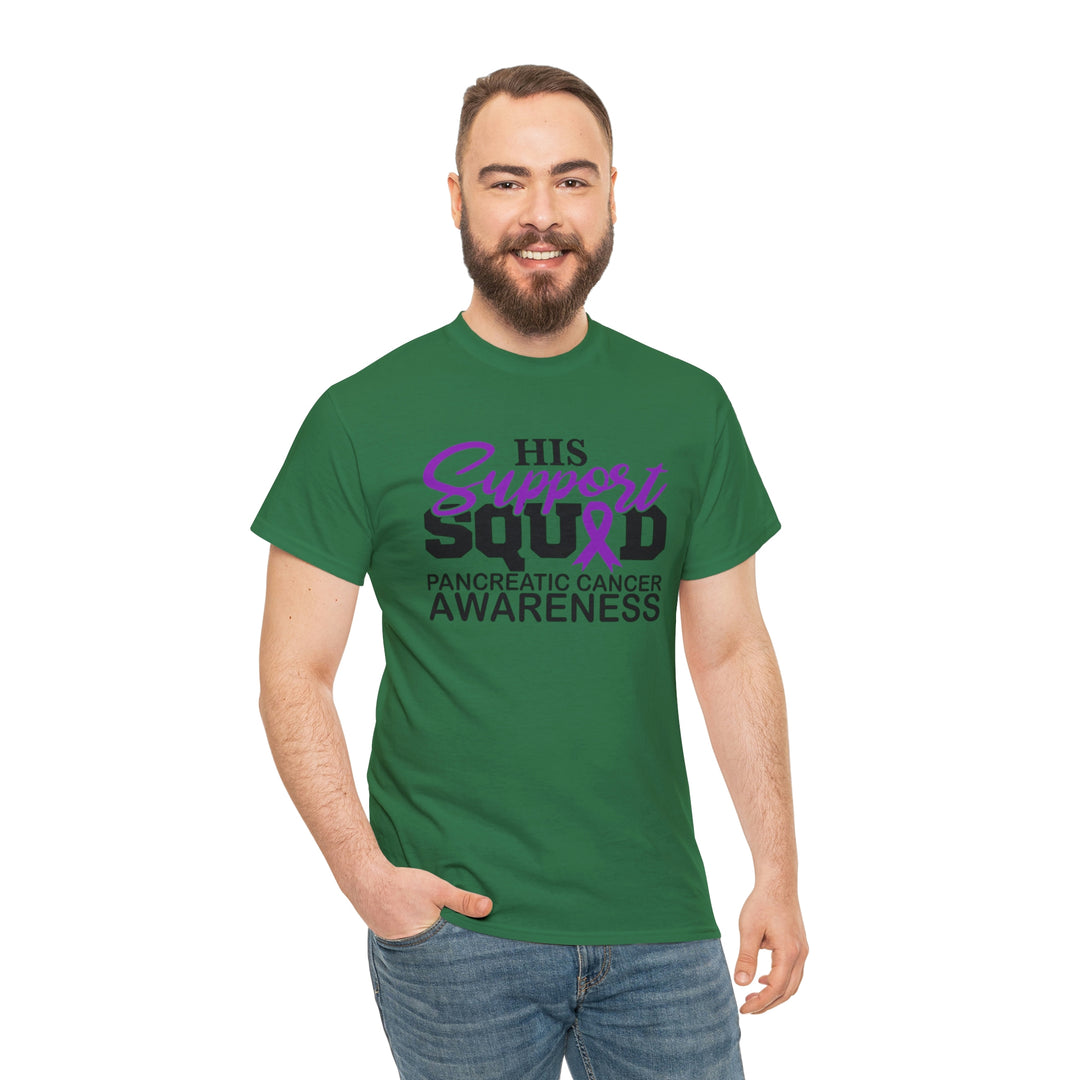 His Suppoprt Squad-Unisex Heavy Cotton Tee