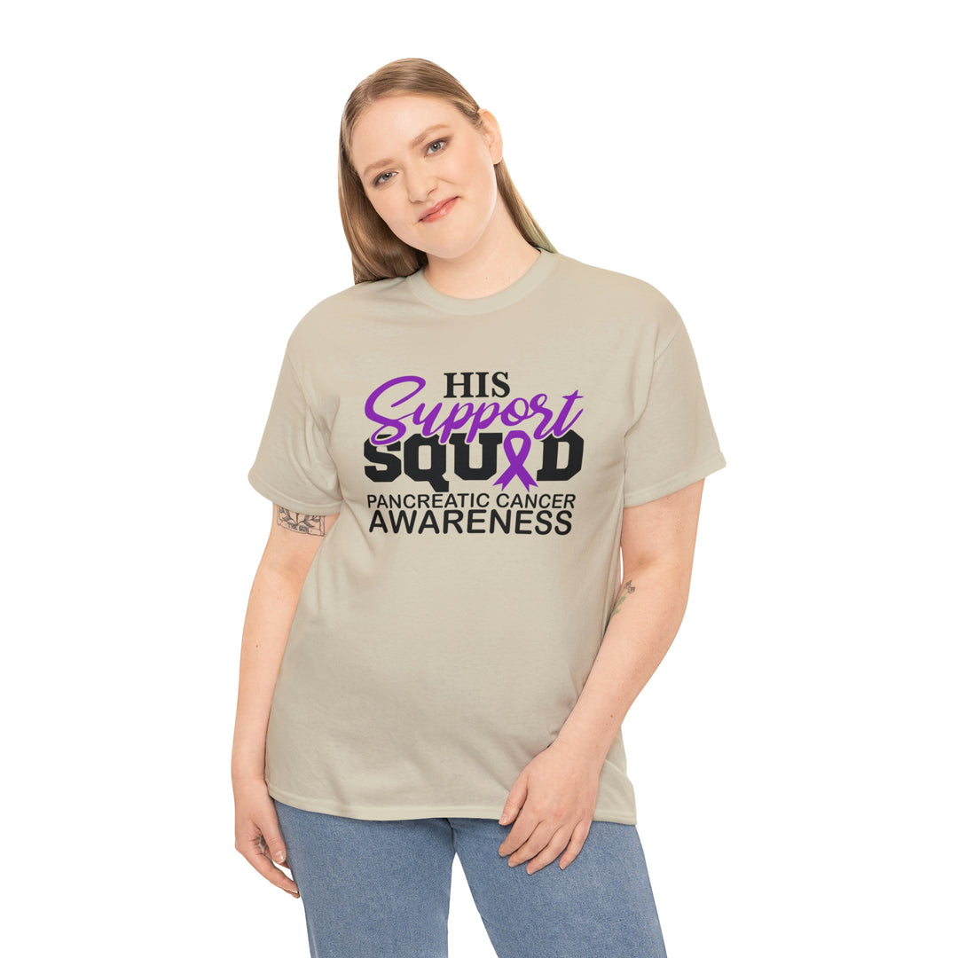His Suppoprt Squad-Unisex Heavy Cotton Tee