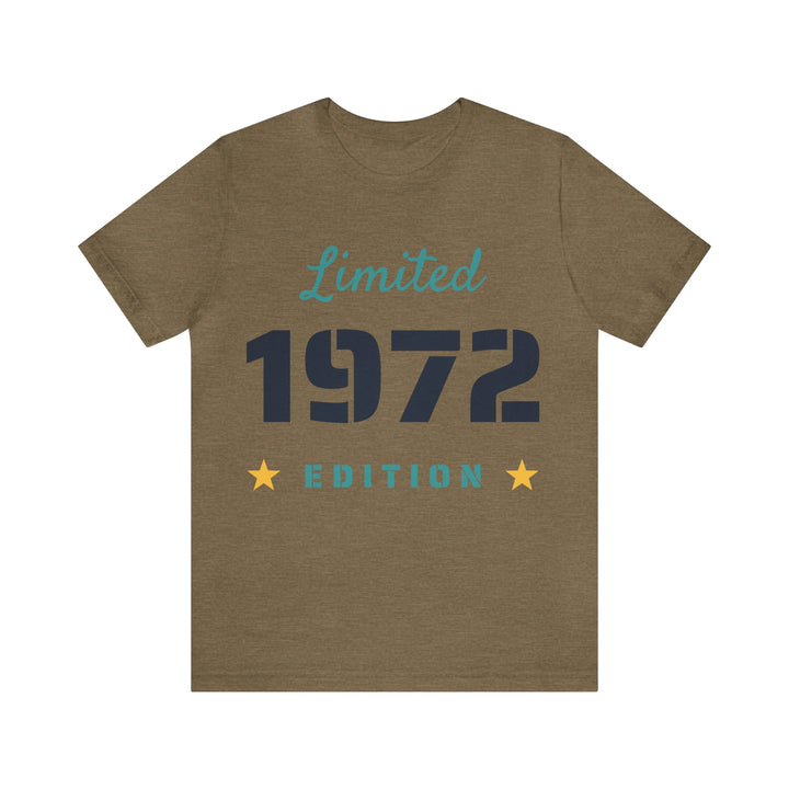 1972 limited edition Unisex Jersey Short Sleeve Tee