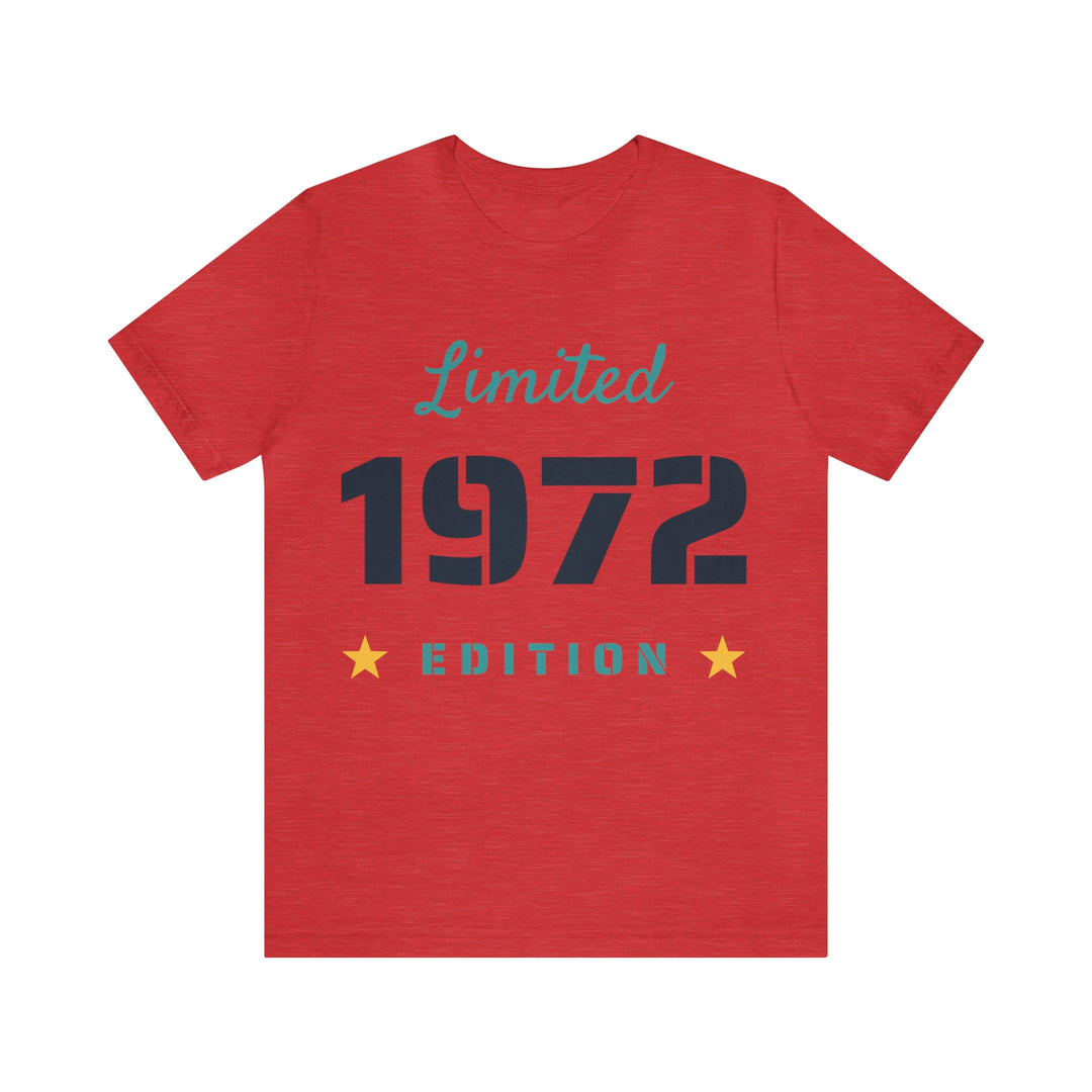 1972 limited edition Unisex Jersey Short Sleeve Tee
