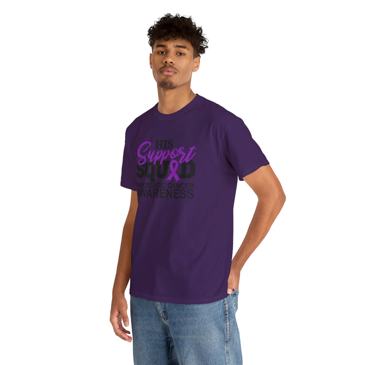 His Suppoprt Squad-Unisex Heavy Cotton Tee