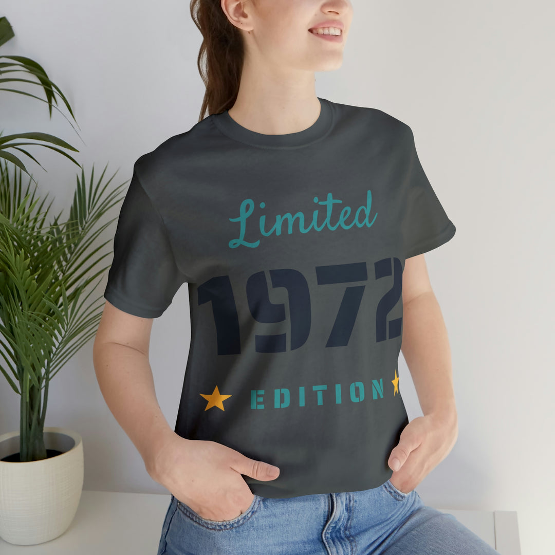 1972 limited edition Unisex Jersey Short Sleeve Tee