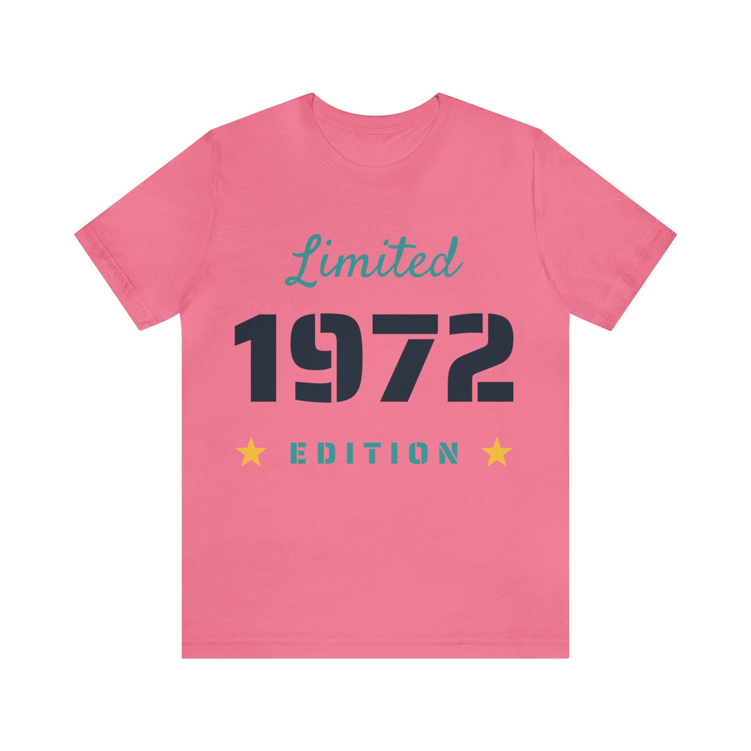 1972 limited edition Unisex Jersey Short Sleeve Tee