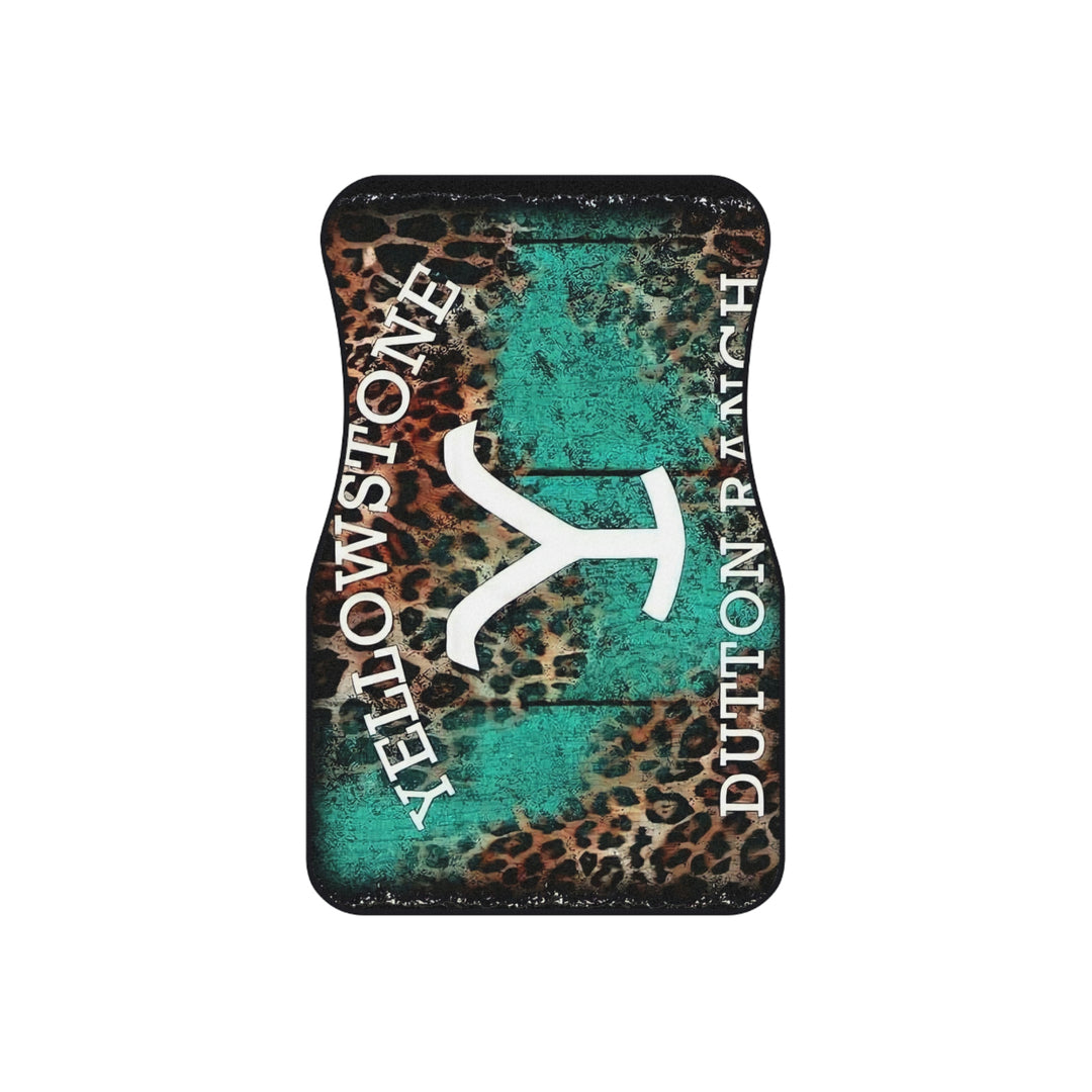 yellow-stone-Car Mats (2x Front)