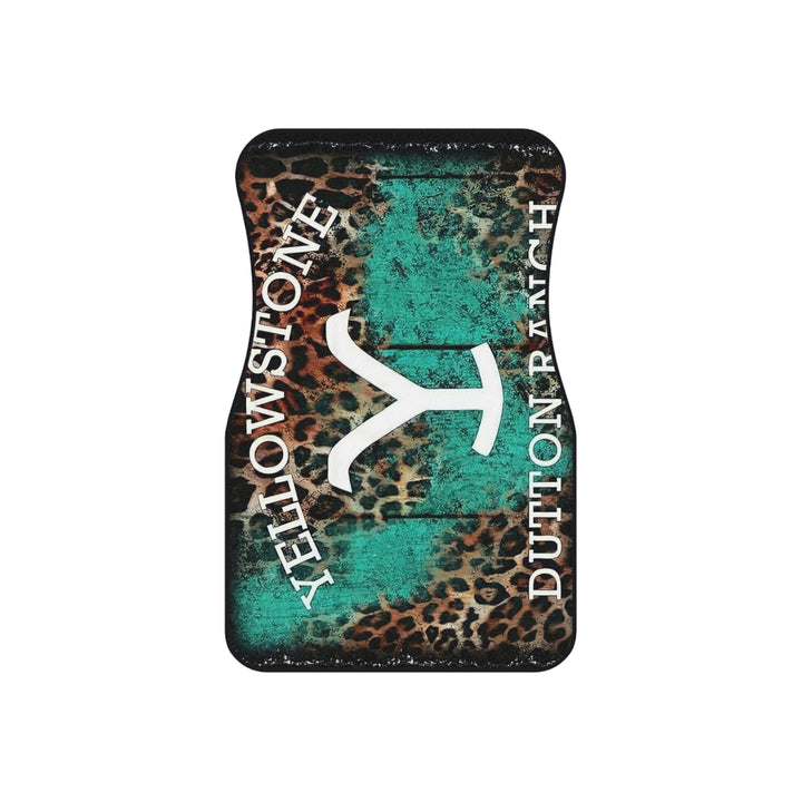 yellow-stone-Car Mats (2x Front)