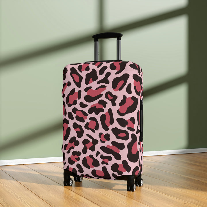 pink-leopard-Luggage Cover