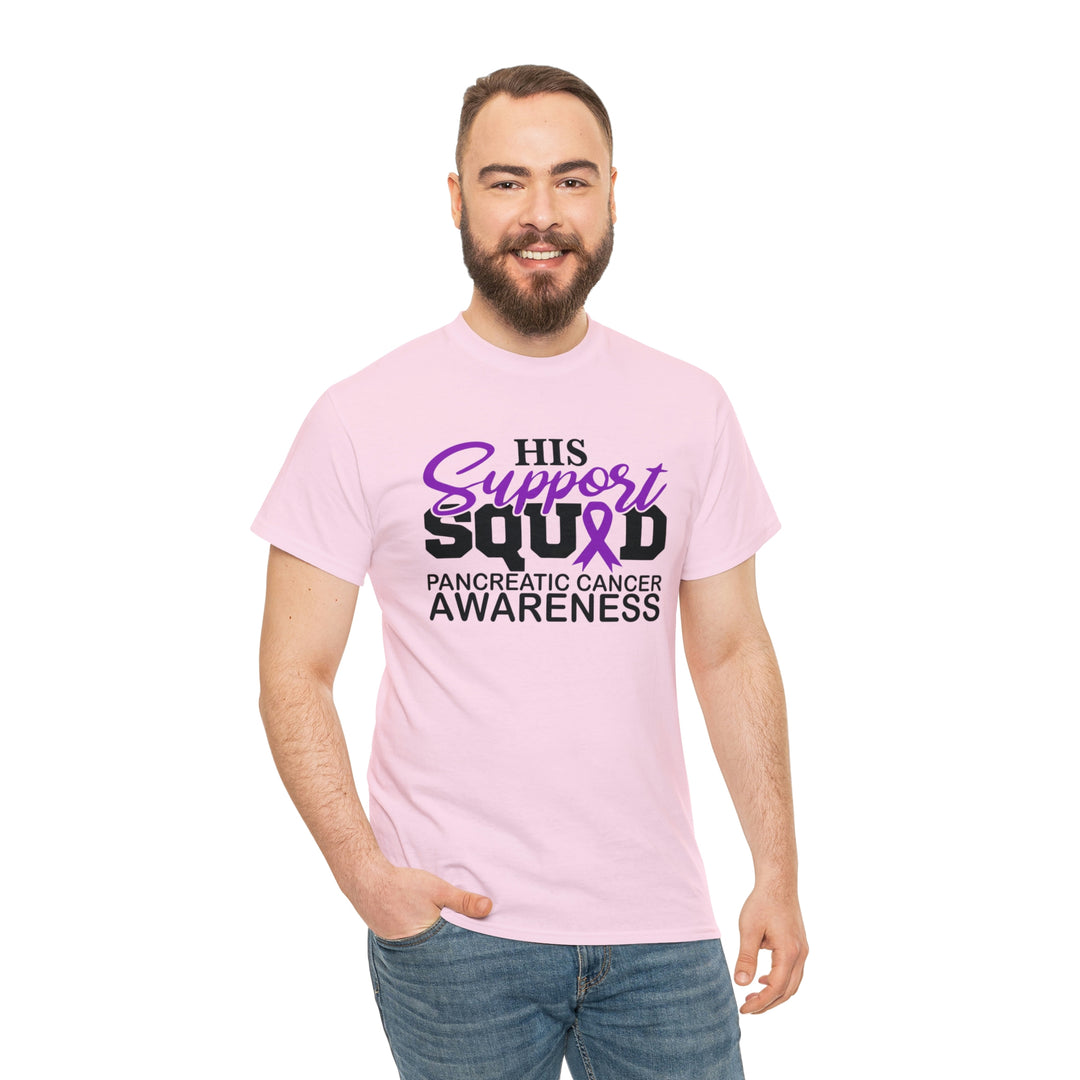His Suppoprt Squad-Unisex Heavy Cotton Tee