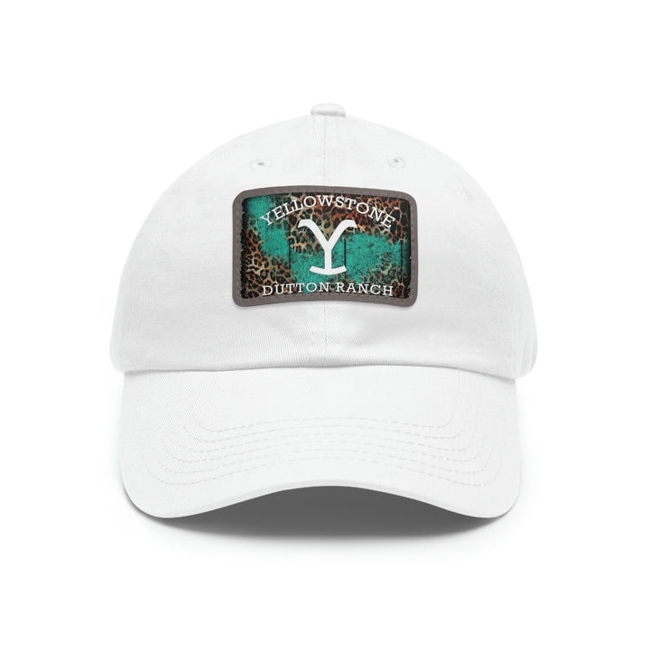 yellowstone-Dad Hat with Leather Patch