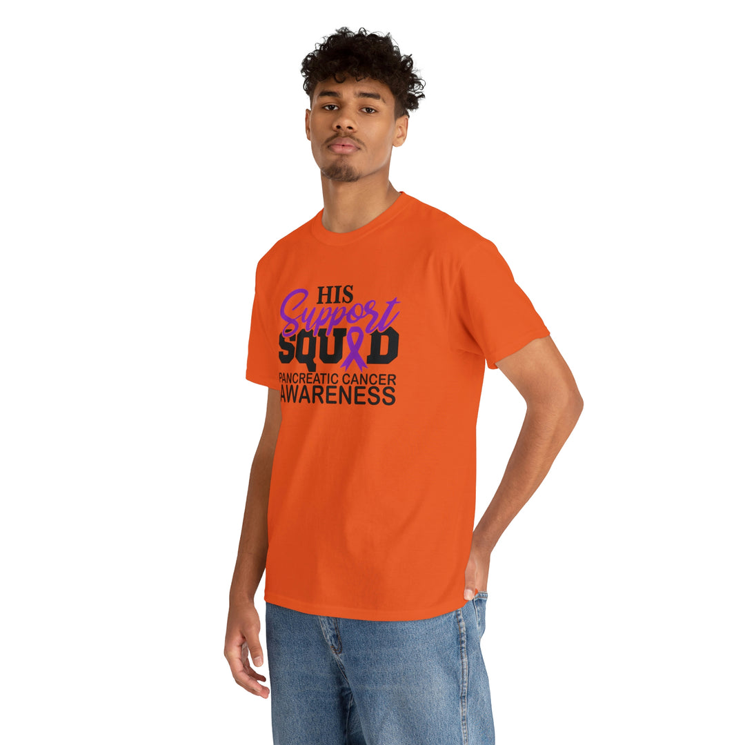 His Suppoprt Squad-Unisex Heavy Cotton Tee