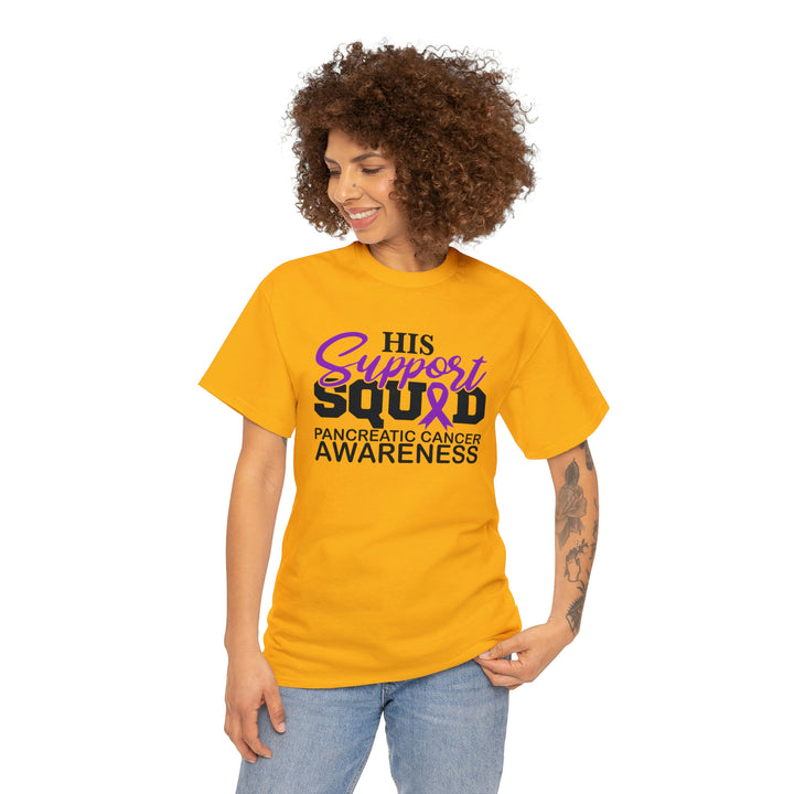 His Suppoprt Squad-Unisex Heavy Cotton Tee