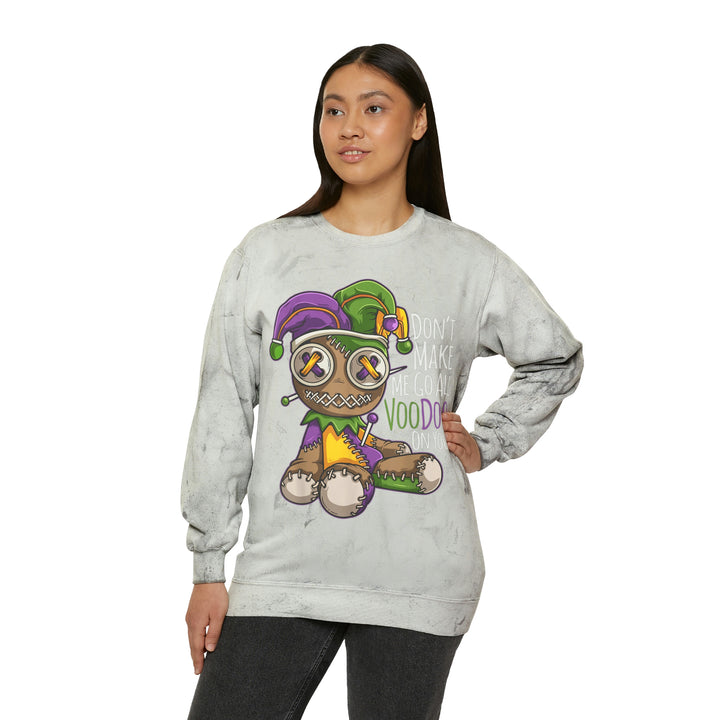 VOODOO-Unisex Color Blast Crewneck Sweatshirt