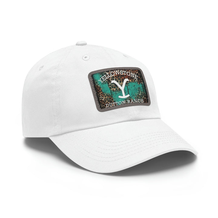yellowstone-Dad Hat with Leather Patch