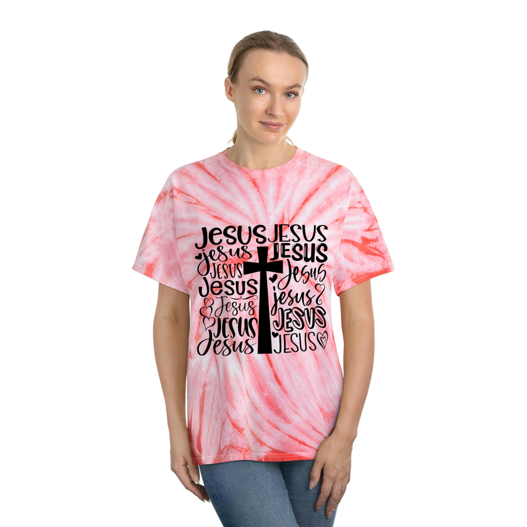 JESUS-Tie-Dye Tee, Cyclone