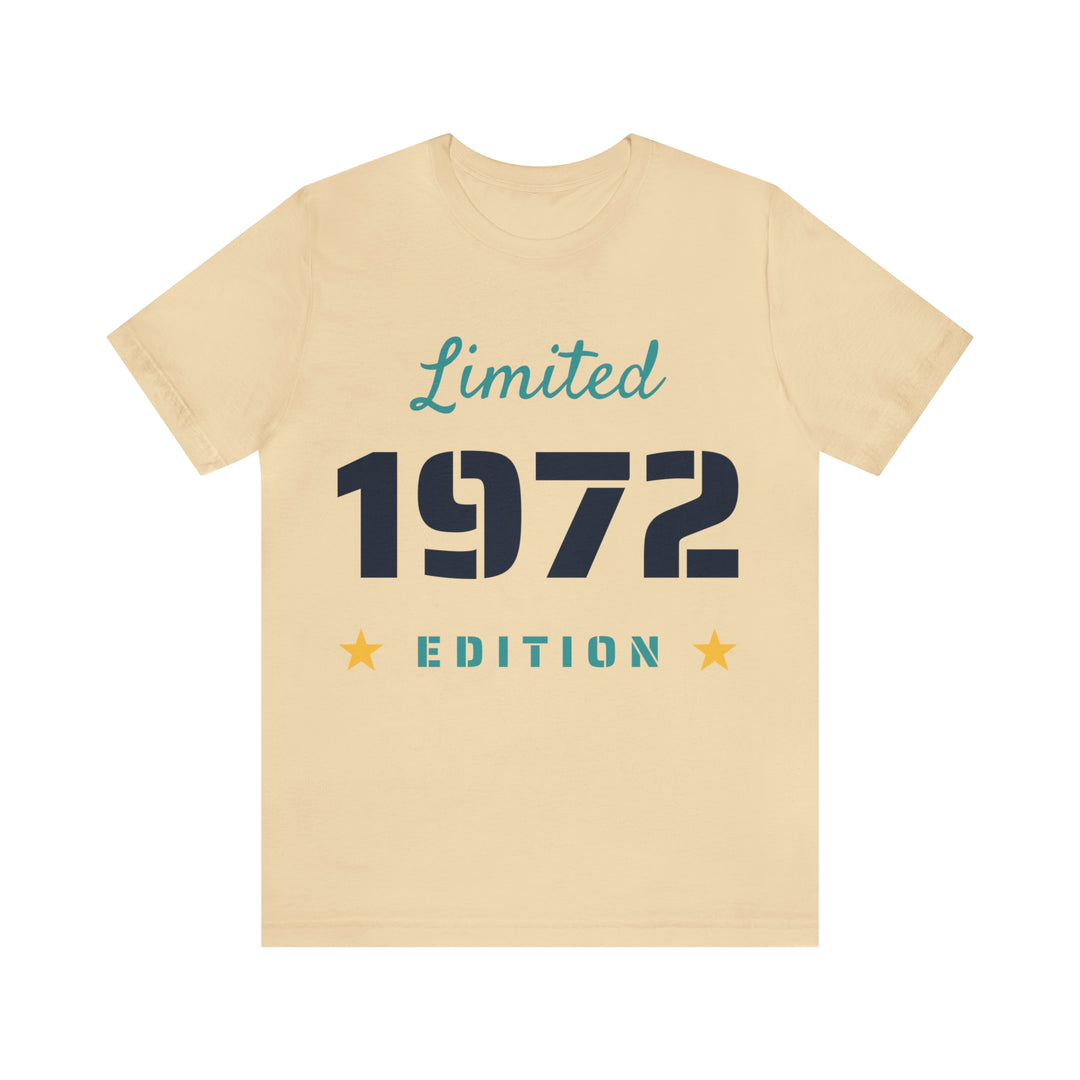 1972 limited edition Unisex Jersey Short Sleeve Tee
