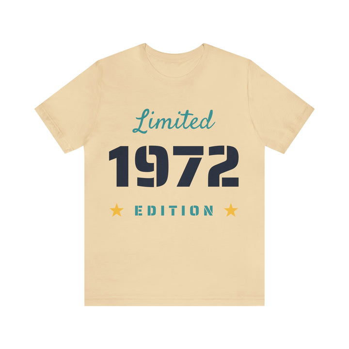 1972 limited edition Unisex Jersey Short Sleeve Tee