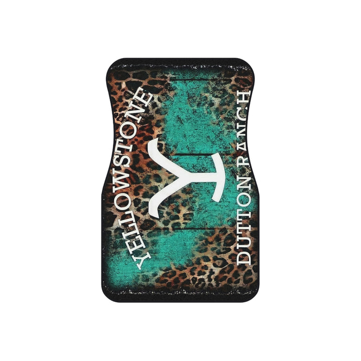 yellow-stone-Car Mats (2x Front)