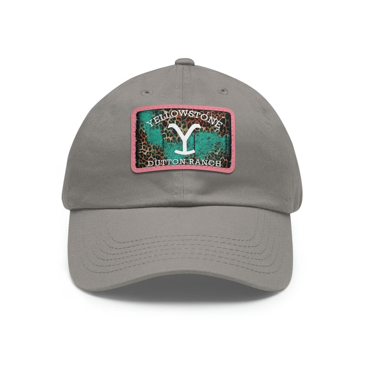 yellowstone-Dad Hat with Leather Patch