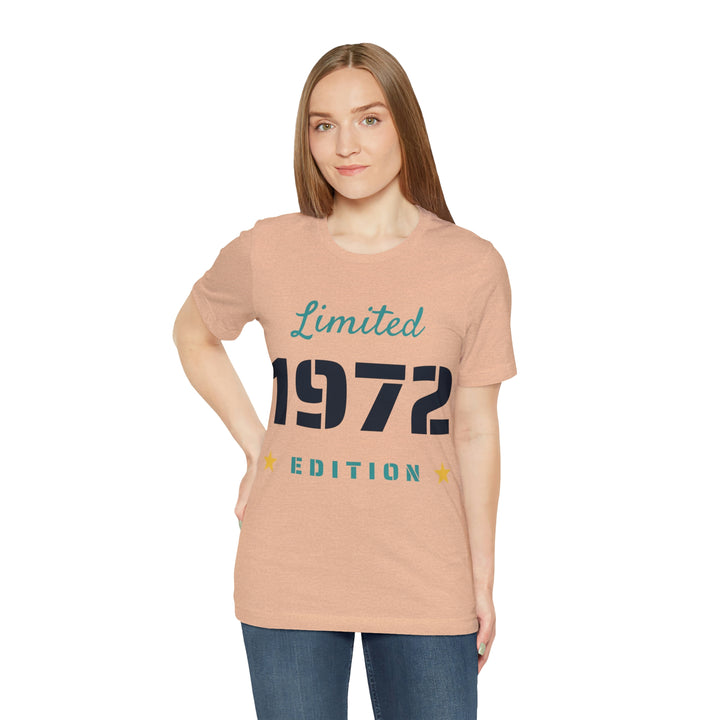 1972 limited edition Unisex Jersey Short Sleeve Tee