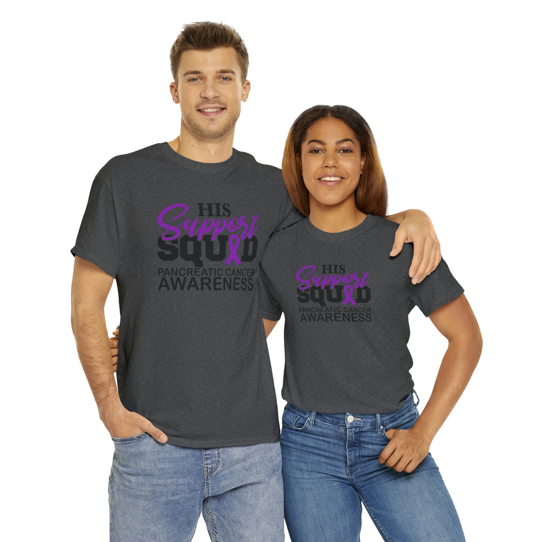 His Suppoprt Squad-Unisex Heavy Cotton Tee