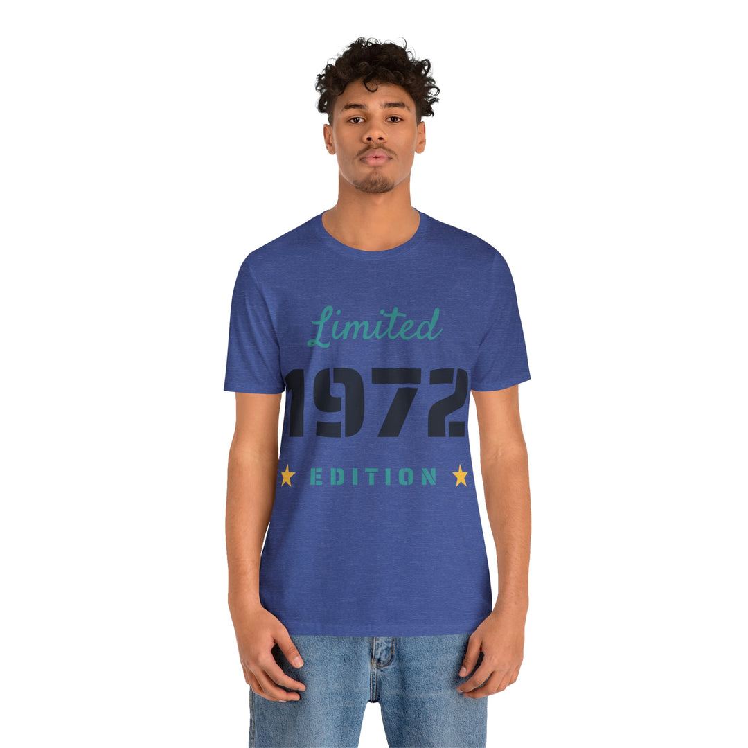 1972 limited edition Unisex Jersey Short Sleeve Tee