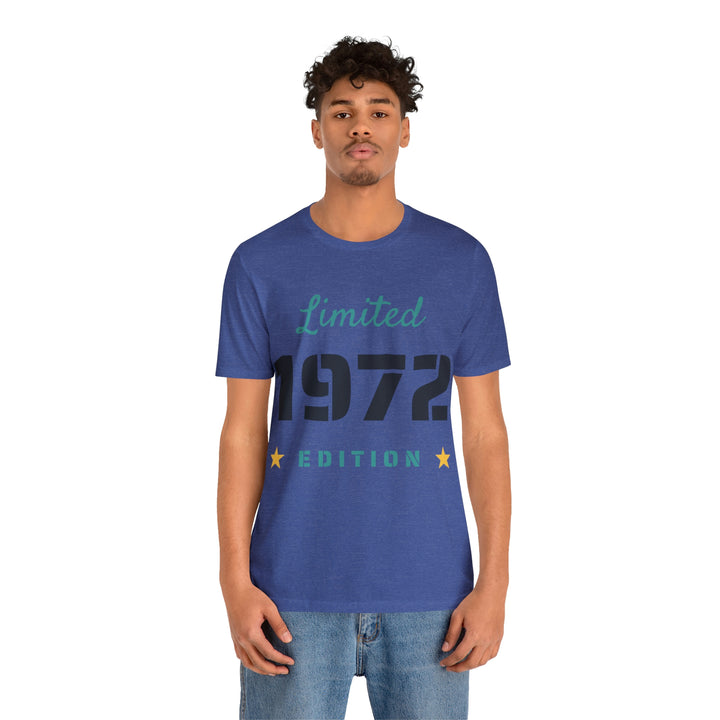 1972 limited edition Unisex Jersey Short Sleeve Tee