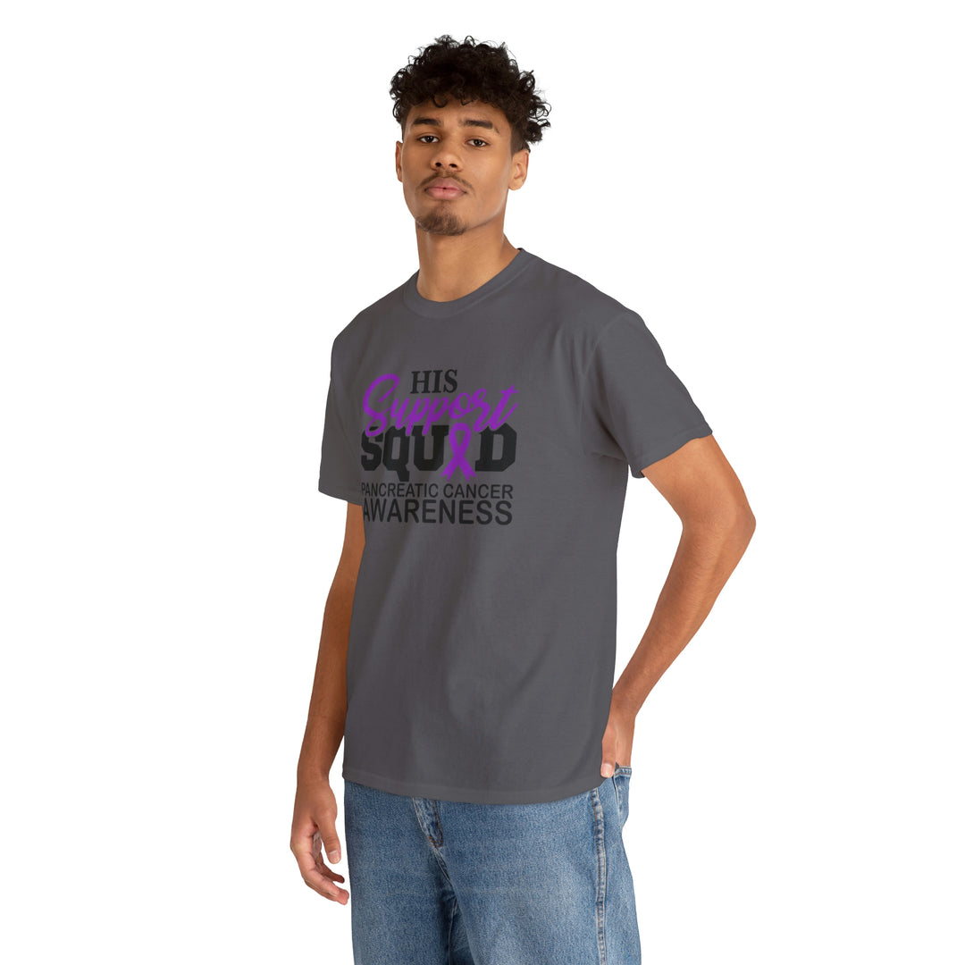 His Suppoprt Squad-Unisex Heavy Cotton Tee