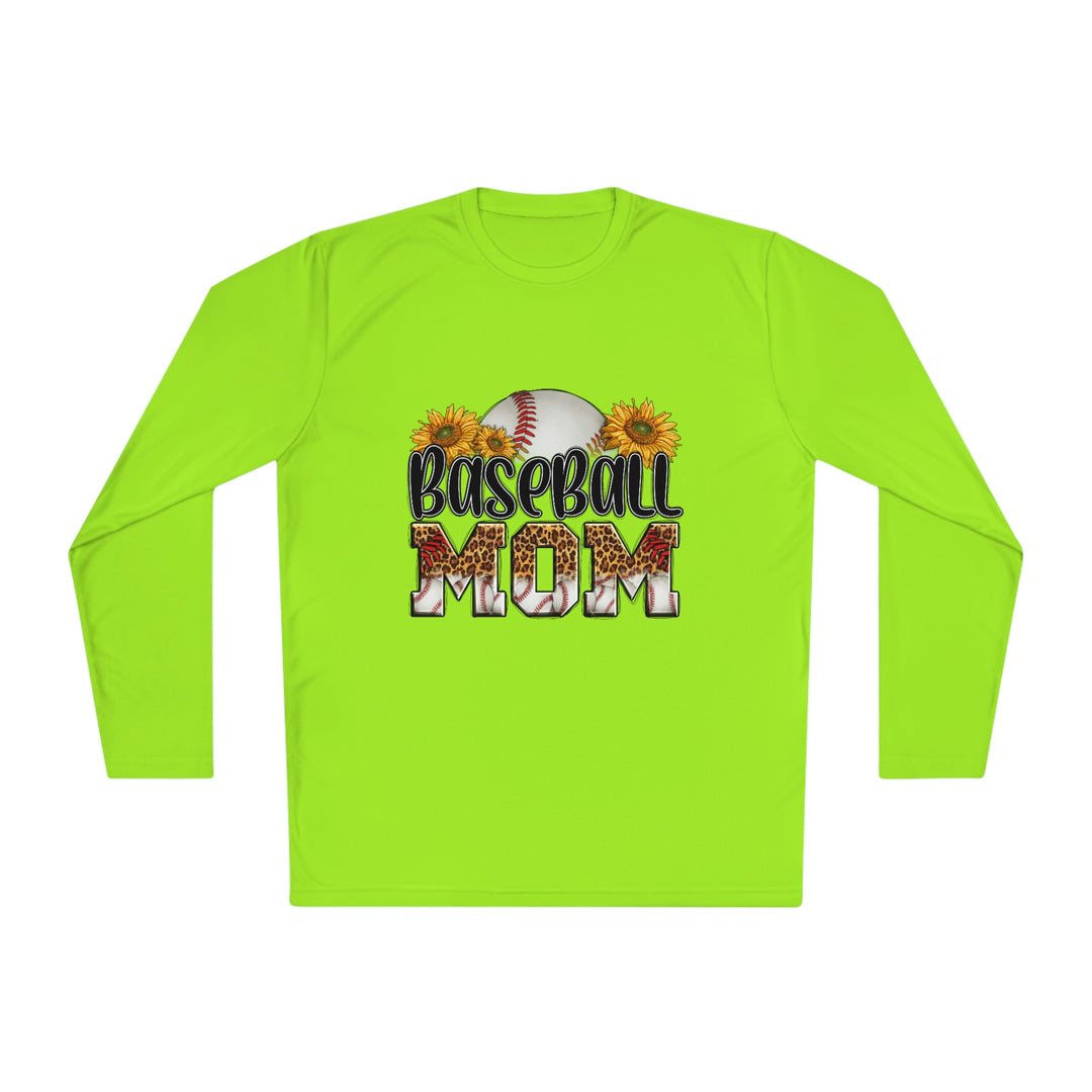 BASEBALL-MOM-Unisex Lightweight Long Sleeve Tee