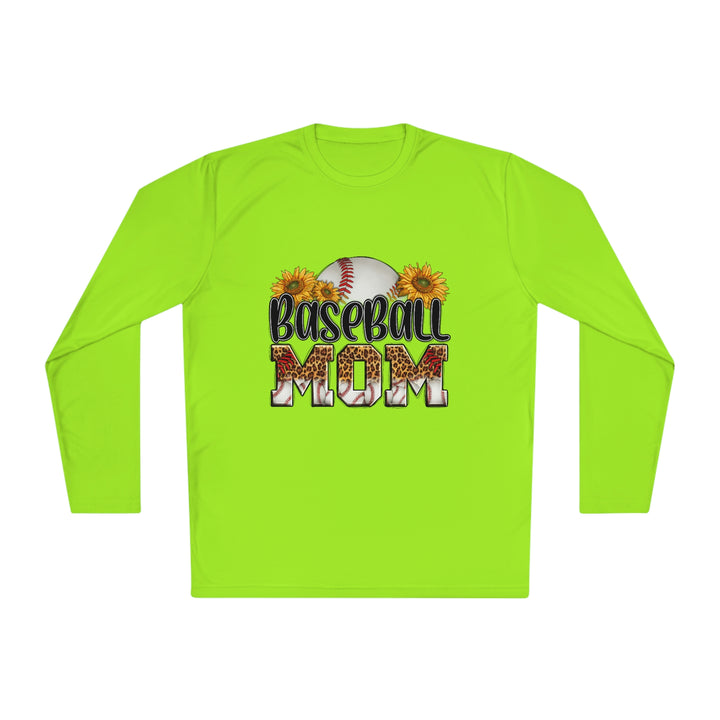 BASEBALL-MOM-Unisex Lightweight Long Sleeve Tee