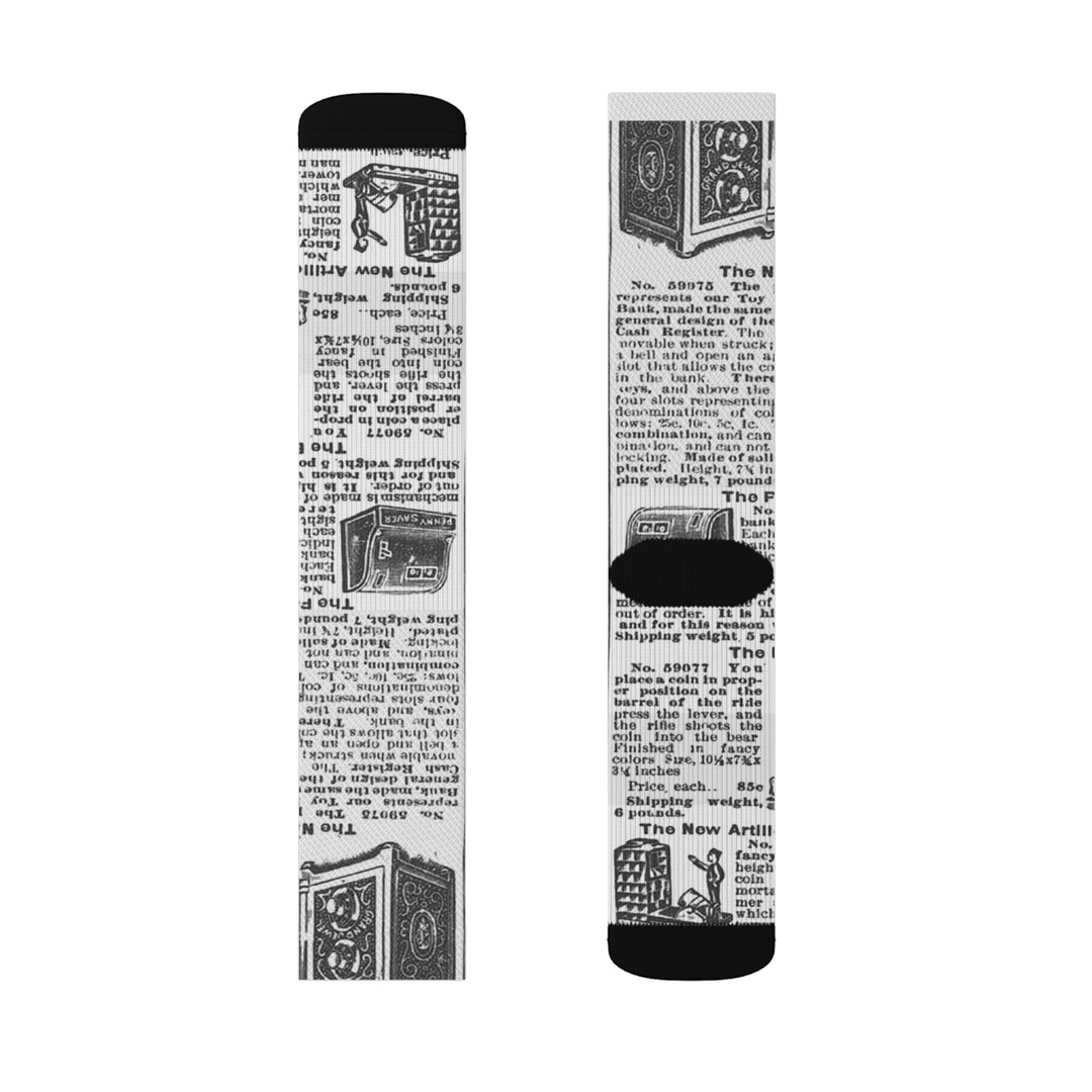 newpaper-Sublimation Socks