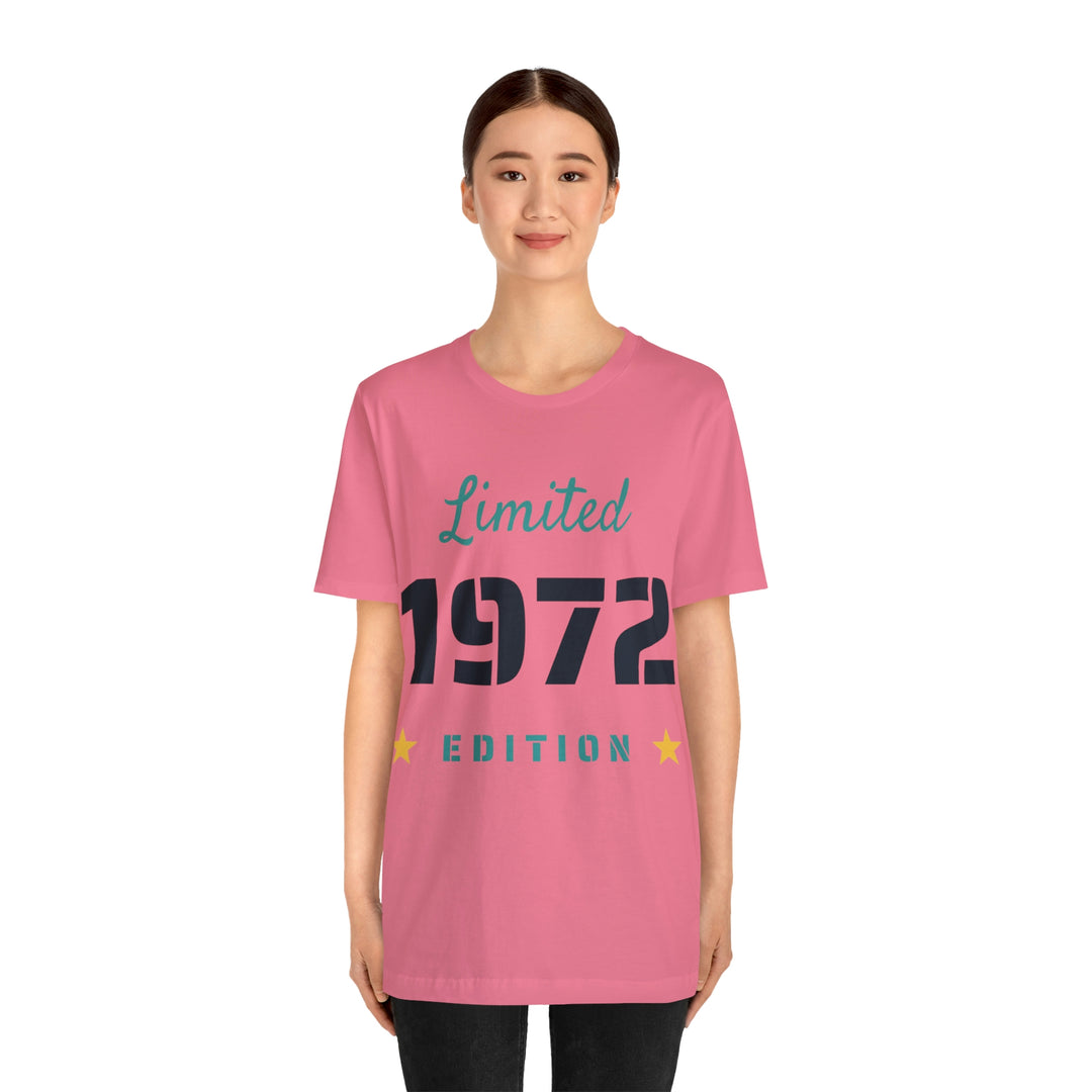 1972 limited edition Unisex Jersey Short Sleeve Tee