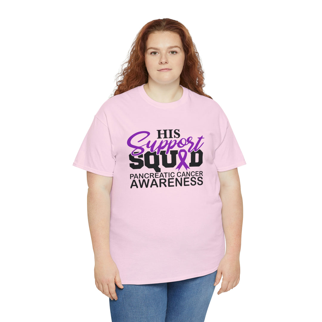 His Suppoprt Squad-Unisex Heavy Cotton Tee