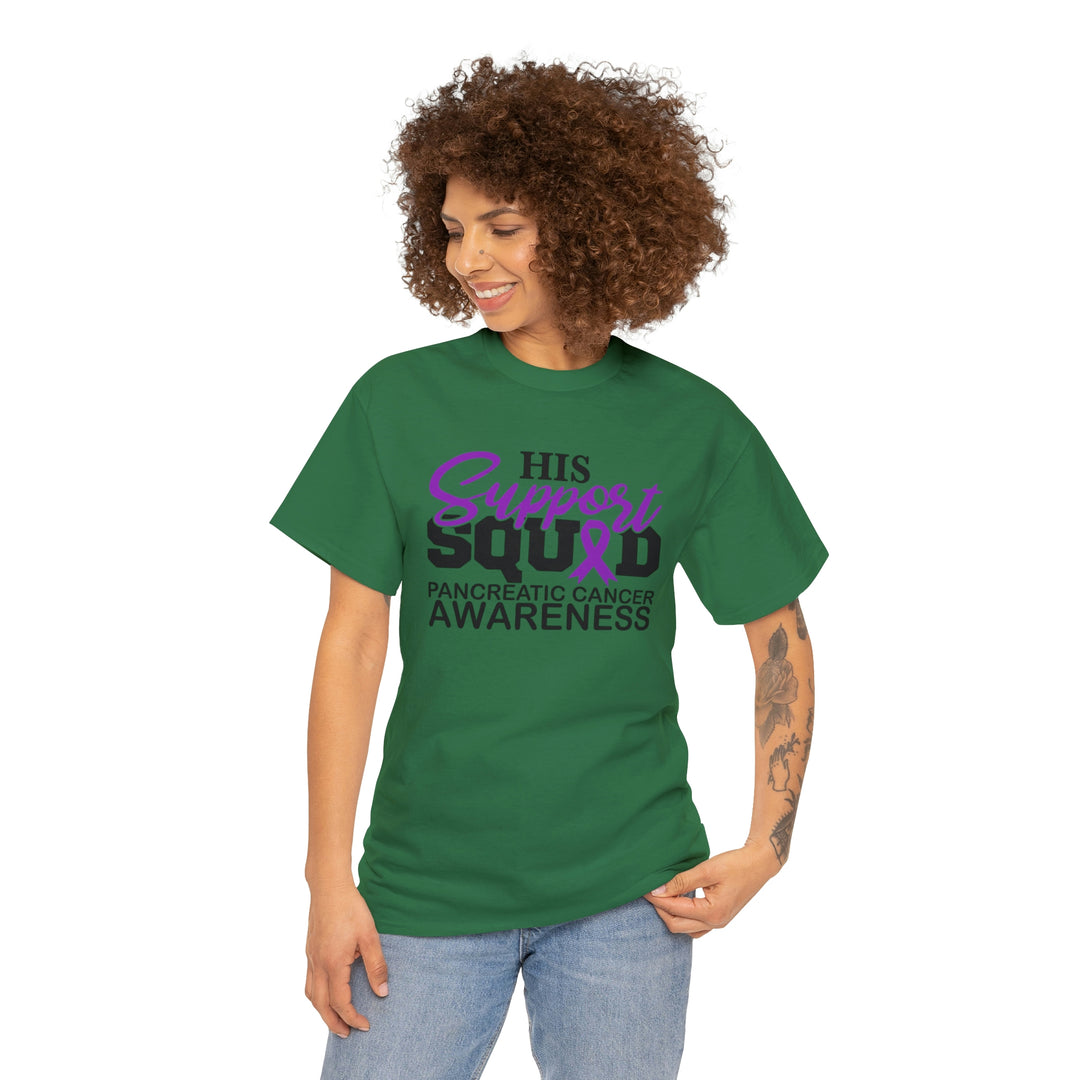 His Suppoprt Squad-Unisex Heavy Cotton Tee