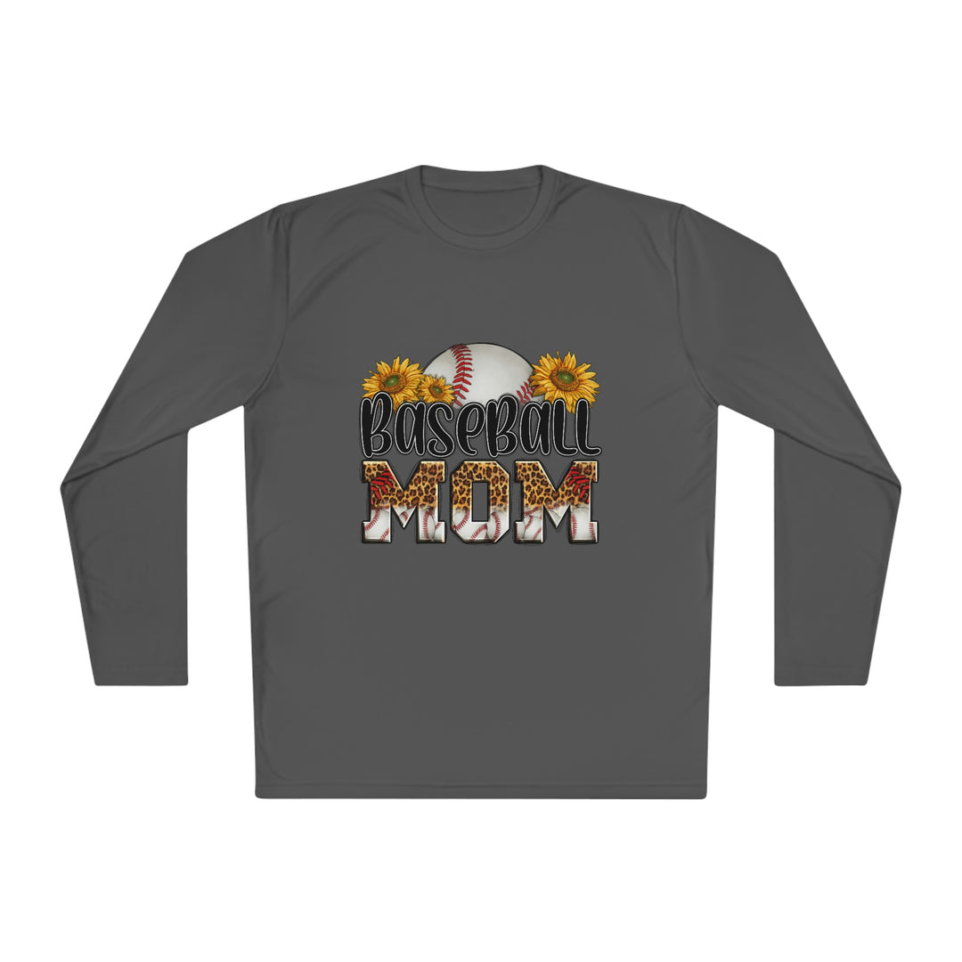 BASEBALL-MOM-Unisex Lightweight Long Sleeve Tee