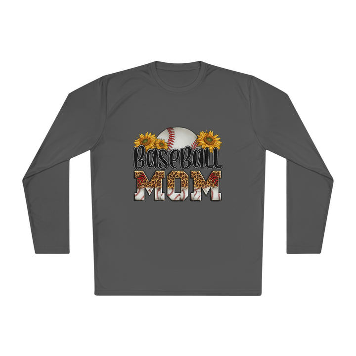 BASEBALL-MOM-Unisex Lightweight Long Sleeve Tee