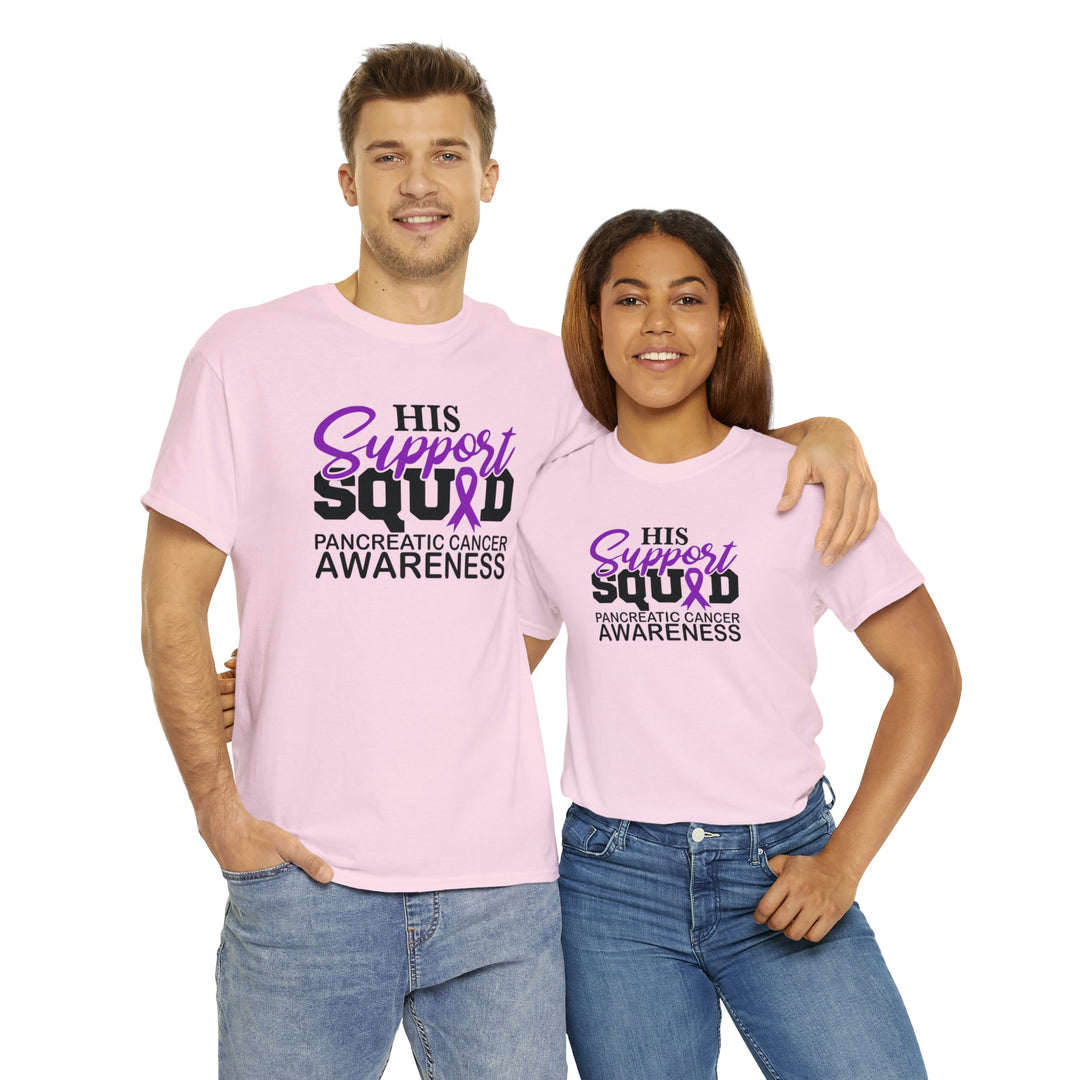 His Suppoprt Squad-Unisex Heavy Cotton Tee