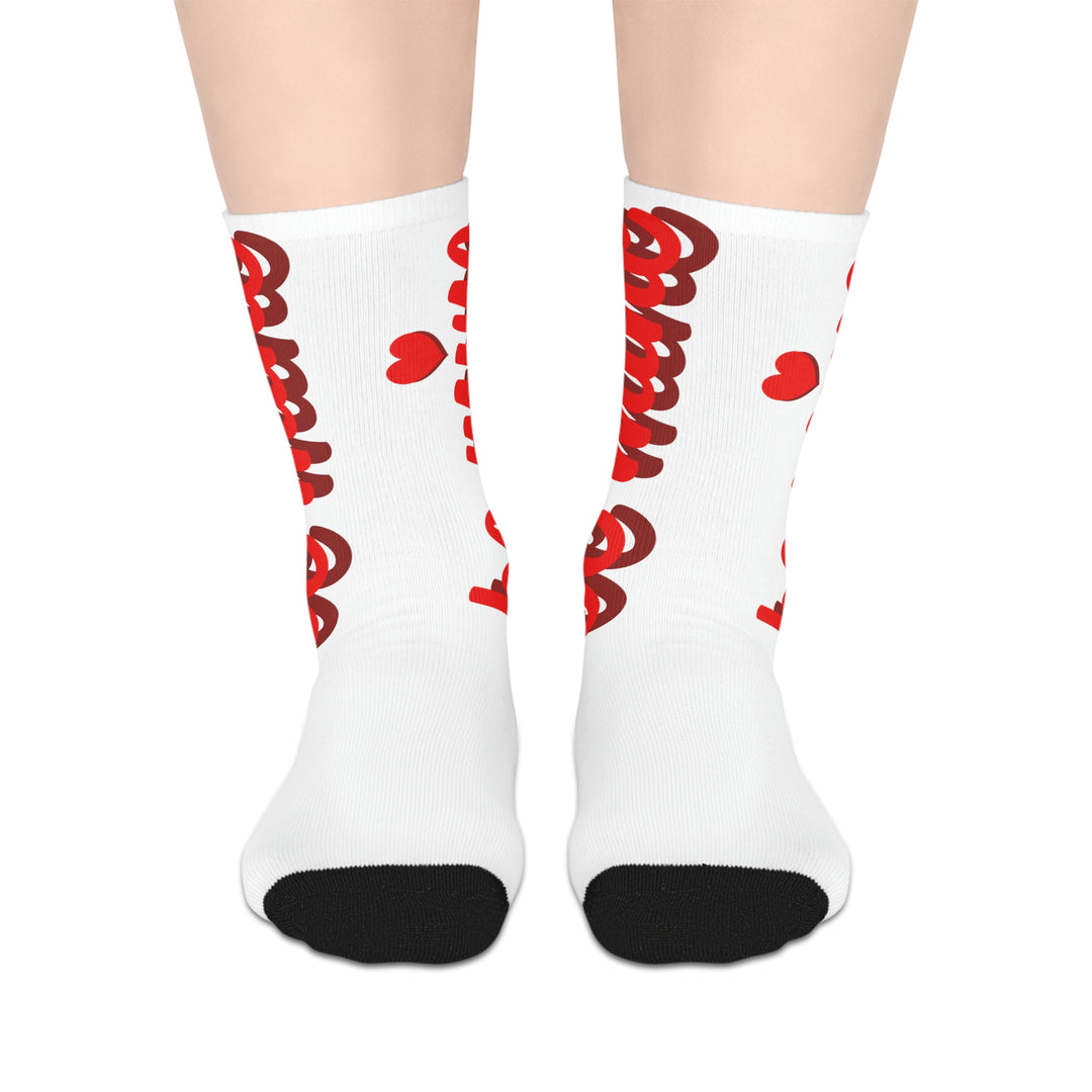 BE-MINE-Mid-length Socks