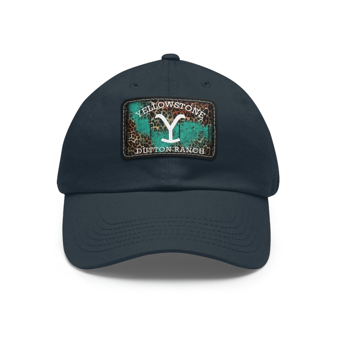 yellowstone-Dad Hat with Leather Patch