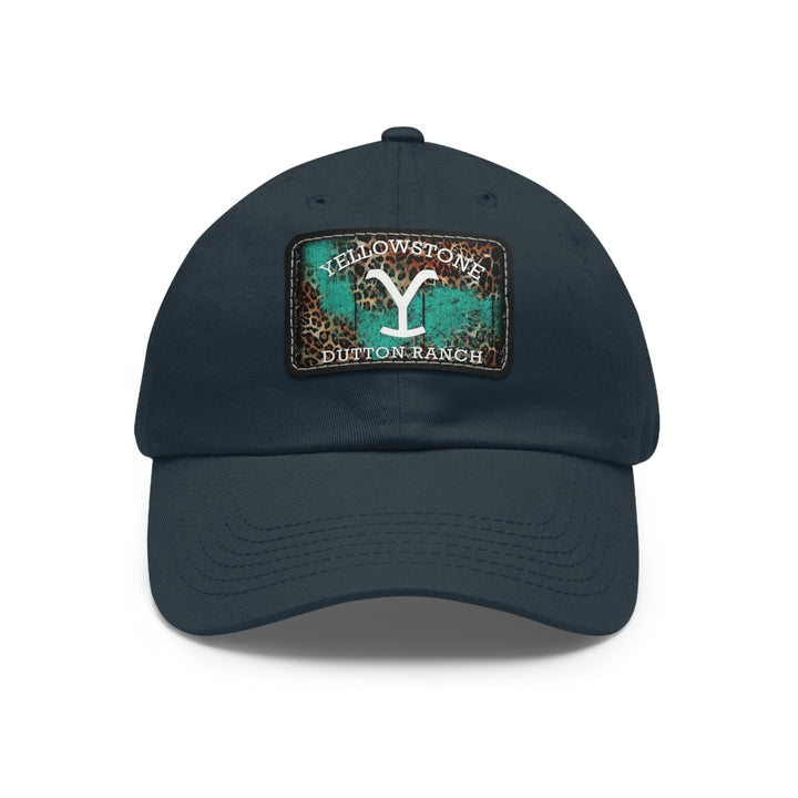 yellowstone-Dad Hat with Leather Patch