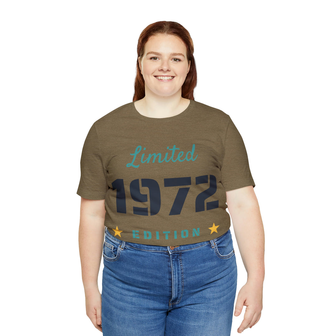 1972 limited edition Unisex Jersey Short Sleeve Tee