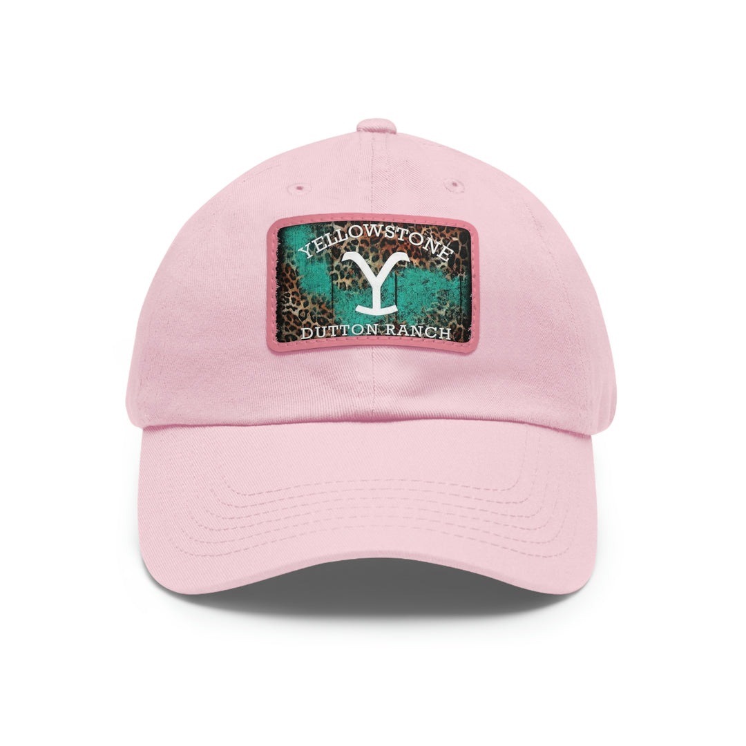yellowstone-Dad Hat with Leather Patch