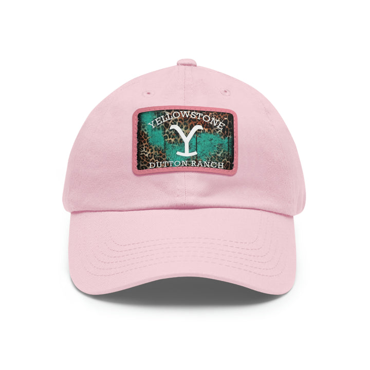 yellowstone-Dad Hat with Leather Patch