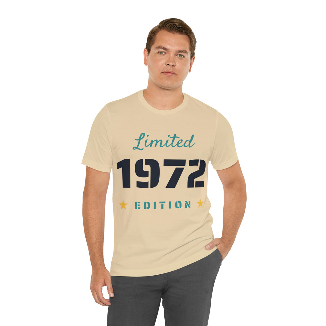 1972 limited edition Unisex Jersey Short Sleeve Tee