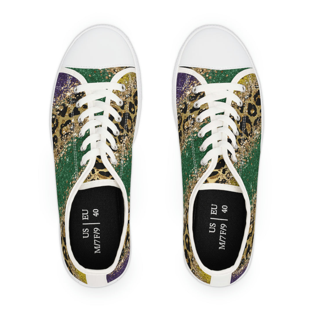 MARDI-GRAS-Women's Low Top Sneakers