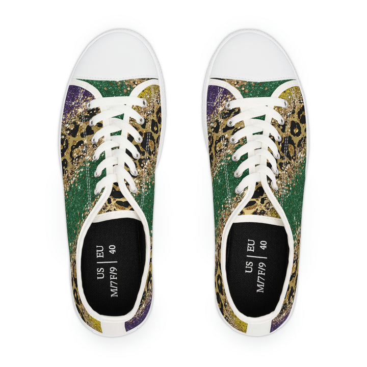 MARDI-GRAS-Women's Low Top Sneakers