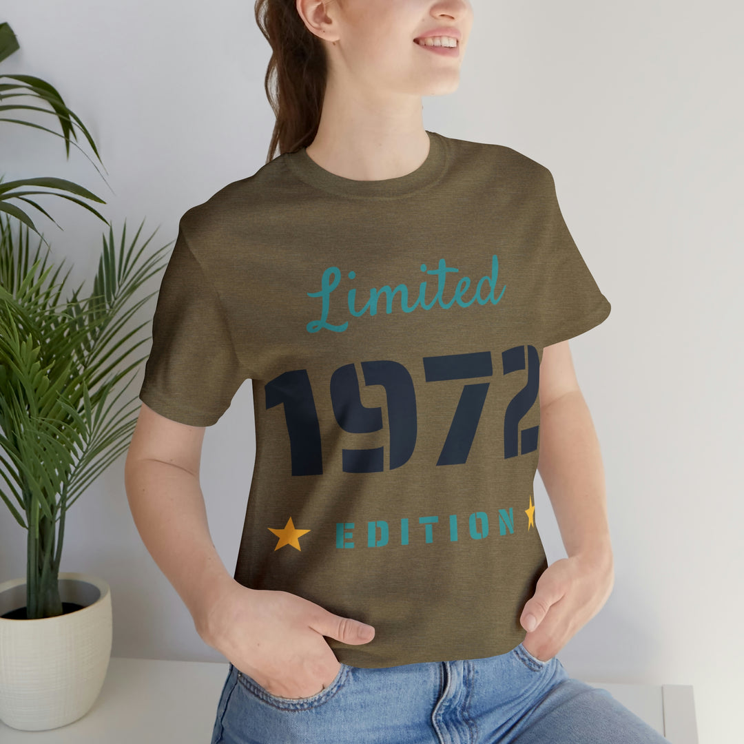 1972 limited edition Unisex Jersey Short Sleeve Tee